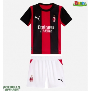 AC Milan Hemmaställ Barn 2026-27 Kortärmad (+ Korta byxor)